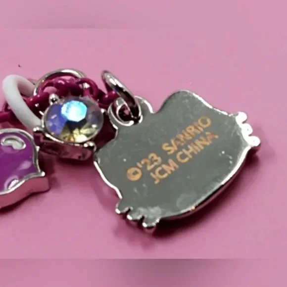 Hello Kitty Sanrio Pink Bow  Dangle Earrings Jewelry Kids Girls My Melody Cat - Picture 7 of 8